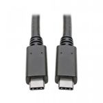 Tripp Lite USB Type-C to Type-C Cable, M/M, 3.1, Gen 1, 5 Gbps, Thunderbolt 3 Compatible, 3A Rating, 1.83 m
