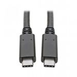 Tripp Lite USB Type-C to Type-C Cable, M/M, 3.1, Gen 1, 5 Gbps, Thunderbolt 3, USB-IF Certified, 3A Rating, 1.83 m