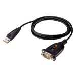 ATEN UC232AF serial cable Black 1.2 m USB Type-A DB-9