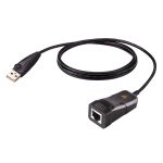 ATEN UC232BF serial cable Black 1.2 m USB Type-A RJ-45