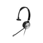 Yealink UH36 Mono Headset Wired Head-band Office/Call center USB Type-A Black, Silver