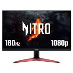 Acer 60cm 23.8 INCH ZeroFrame IPS 180Hz 1ms/0.5ms(GTG Min.) 250nits 2xHDMI DP MM Audio Out HDR10 FreeSync Premium UK MPRII Black H.cable x1
