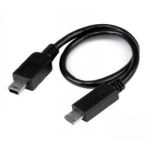 StarTech.com USB OTG Cable - Micro USB to Mini USB - M/M - 8 in.