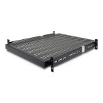 StarTech.com 2U Adjustable Mounting Depth Vented Sliding Rack Mount Shelf ï¿½ï¿½ 50lbs / 22.7kg
