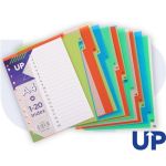 CTS Wholesale UP Index Polypropylene A4 1-20 White