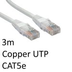 TARGET RJ45 (M) to RJ45 (M) CAT5e 3m White OEM Moulded Boot Copper UTP Network Cable
