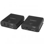 StarTech.com 2-Port USB 2.0 over Cat5 or Cat6 Extender Kit - Locally or Remotely Powered - 330 ft. (100 m)