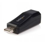 StarTech.com Compact Black USB 2.0 to 10/100 Mbps Ethernet Network Adapter