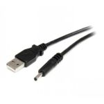 StarTech.com USB to 3.4mm power cable - Type H barrel - 2m