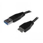 StarTech.com Slim Micro USB 3.0 Cable - M/M - 1m (3ft)