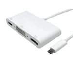Cables Direct USB3C-HDD04 laptop dock/port replicator USB 3.2 Gen 1 (3.1 Gen 1) Type-C White