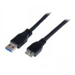 StarTech.com 1m (3ft) Certified SuperSpeed USB 3.0 A to Micro B Cable - M/M