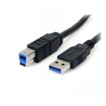 StarTech.com 3 ft Black SuperSpeed USB 3.0 Cable A to B - M/M