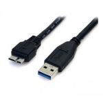 StarTech.com 3 ft Black SuperSpeed USB 3.0 Cable A to Micro B - M/M