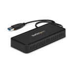 StarTech.com USB to Dual DisplayPort Mini Dock with GbE LAN - Dual 4K 60 Hz