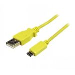 StarTech.com Micro-USB Cable - M/M - 1m, Yellow