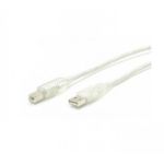 StarTech.com 10 ft Transparent USB 2.0 Cable - A to B