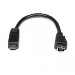 StarTech.com 6in Micro USB to Mini USB Adapter Cable M/F