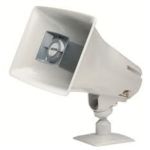 Valcom 5 Watt Amplified Horn 1-way 5 W Grey Wired