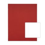 Rhino A3+ Exercise Book 40 Page Red Plain (Pack of 30) (Pack of 30)