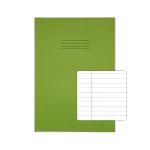 Rhino 13 x 9 Oversized Exercise Book 48 Page, Light Green, F8M (Pack of 50)