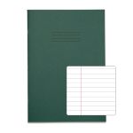 Rhino A4 Exercise Book 64 Page Dark Green F8M (Pack of 50)