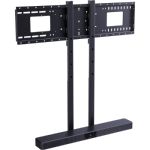 Vision VFM-WSB speaker mount Floor Steel Black