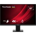 Viewsonic VG3208-4K computer monitor 81.3 cm (32") 3840 x 2160 pixels 4K Ultra HD LED Black