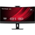 Viewsonic VG3457CV LED display 86.4 cm (34") 3440 x 1440 pixels UltraWide Quad HD Black