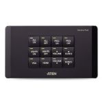 ATEN 12-button Control Pad (EU, 2 Gang) Black