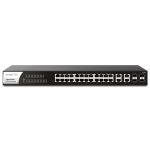 Draytek P1282 Managed Gigabit Ethernet (10/100/1000) Power over Ethernet (PoE) 1U Black