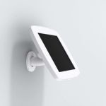 Bouncepad Wallmount | Apple iPad Air 1st Gen 9.7 (2013) | White | Exposed Front Camera and Home Butt