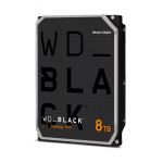 Western Digital WD Black WD8002FZBX - Hard drive - 8 TB - gaming - internal - 3.5" - SATA 6Gb/s - 7200 rpm - buffer: 256 MB