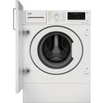 Beko WDIK854421F Integrated 8kg Wash / 5kg Dry Capacity Washer Dryer with SteamCure