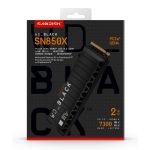 Western Digital Black WD_BLACK SN850X NVMe SSD POWERED BY SANDISK 2 TB