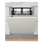 Whirlpool 6th Sense Integrated Dishwasher - ActiveDry, Silver control panel