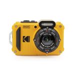 Kodak PIXPRO WPZ2 16MP 4x Zoom Tough Camera Kit inc Additional LB-015 Li-Ion Battery & 16GB MicroSD Card - Yellow