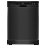 electriQ Freestanding Dishwasher - Black