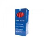 CTS Wholesale UP Ballpoint Pen Medium Red - Pack of 50