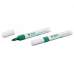 CTS Wholesale UP Drywipe Bullet Tip Marker Green - Pack of 10