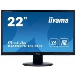 iiyama ProLite X2283HS-B3 LED display 54.6 cm (21.5") Full HD Flat Matt Black