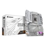 GIGABYTE X870 AORUS ELITE WIFI7 ICE Motherboard - Supports AMD Ryzen 9000 CPUs, 16+2+2 Phases Digital VRM, up to 8200MHz DDR5 (OC) USB 4