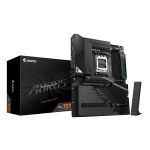 GIGABYTE X870 AORUS STEALTH Motherboard - Supports AMD Ryzen 9000 CPUs, 16+2+2 Phases Digital VRM, up to 8200Hz DDR5 (OC), 2xPCIe 5.0 + 2xPCIe 4.0, Wi-Fi 7, 5 GbE LAN, USB 4