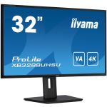 iiyama ProLite XB3288UHSU-B5 computer monitor 80 cm (31.5") 3840 x 2160 pixels 4K Ultra HD LCD Black