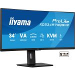 iiyama ProLite XCB3497WQSNP-B1 computer monitor 86.4 cm (34") 3440 x 1440 pixels UltraWide Quad HD LED Black