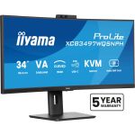 iiyama ProLite XCB3497WQSNPH-B1 computer monitor 86.4 cm (34") 3440 x 1440 pixels Black