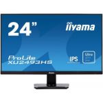 iiyama ProLite XU2493HS-B1 computer monitor 60.5 cm (23.8") 1920 x 1080 pixels Full HD LED Flat Matt Black