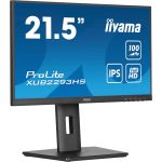 iiyama ProLite XUB2293HS-B6 computer monitor 54.6 cm (21.5") 1920 x 1080 pixels Full HD LED Black