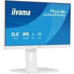 iiyama ProLite 21.5” IPS monitor with a three-side borderless design, integrated USB hub, 100Hz refresh rate and height-adjustable stand