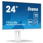 iiyama XUB2492HSU-W6 computer monitor 60.5 cm (23.8") 1920 x 1080 pixels Full HD LED White
